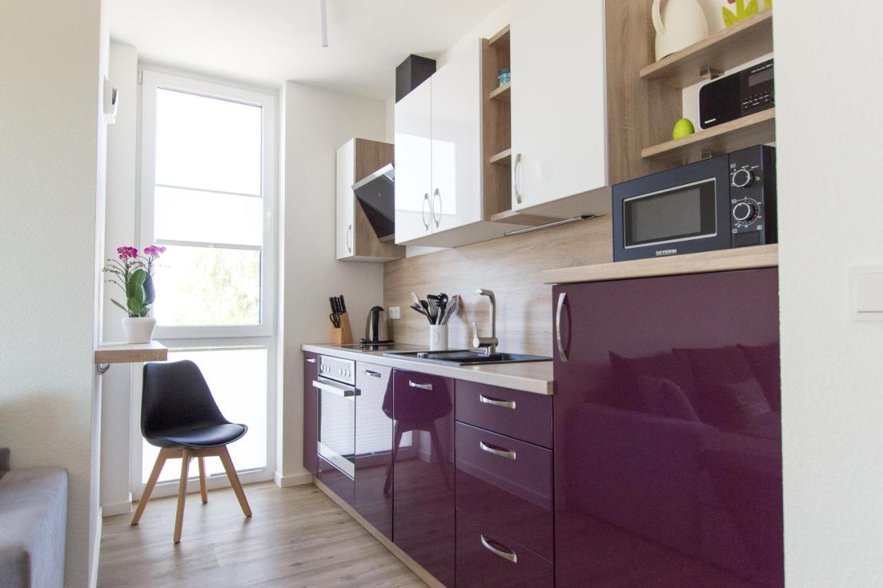 Ferienwohnung Auszeit Glowe Bagian luar foto